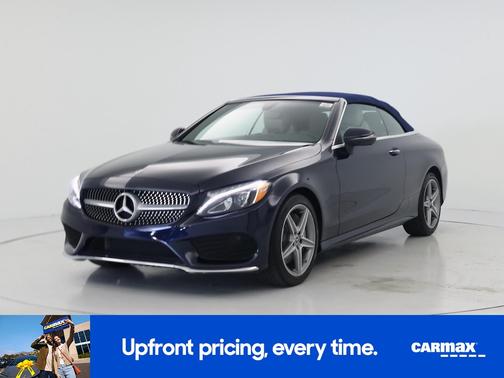 Blue 2018 Mercedes-Benz C-Class