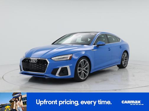 Blue 2021 Audi A5 Sportback S-Line Premium Plus