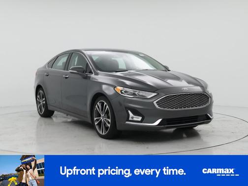 Gray 2019 Ford Fusion Titanium