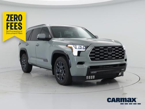 Green 2026 Toyota Sequoia Platinum