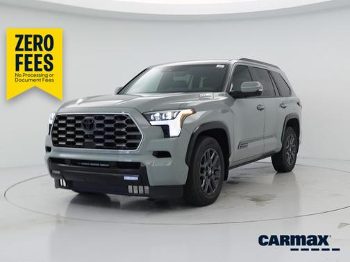 Green 2026 Toyota Sequoia Platinum