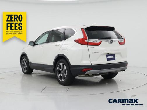 White 2017 Honda CR-V EX