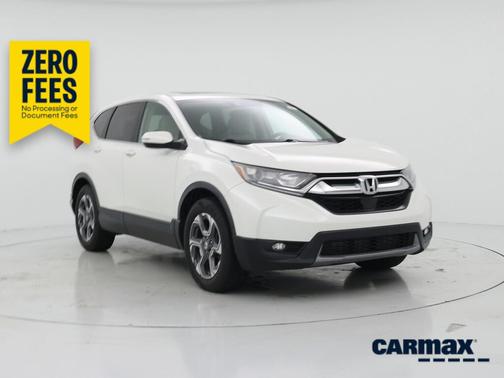 White 2017 Honda CR-V EX