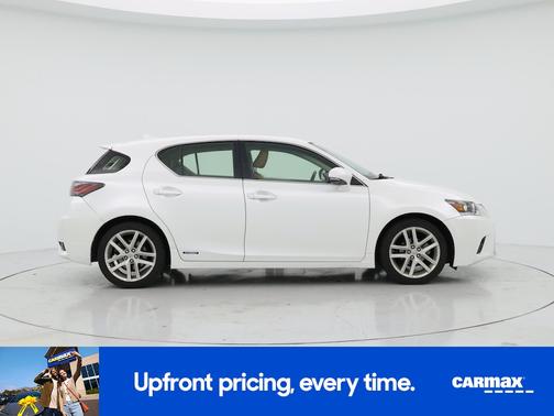 White 2016 Lexus CT 200h