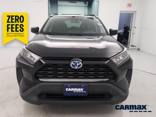 Black 2022 Toyota RAV4 Hybrid LE