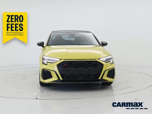 Yellow 2024 Audi S3 Premium Plus