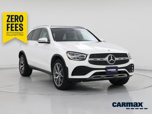 White 2020 Mercedes-Benz GLC 300