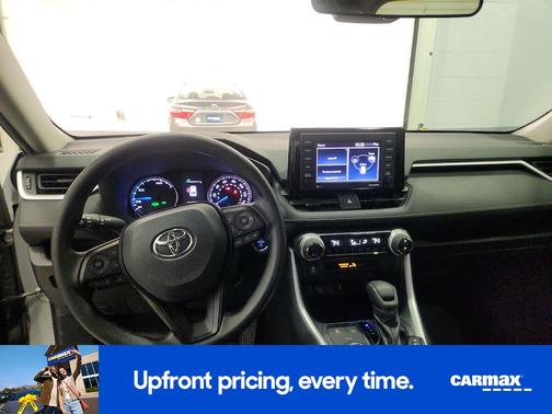 Silver 2020 Toyota RAV4 Hybrid XLE