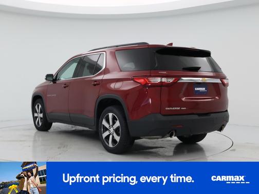 Red 2020 Chevrolet Traverse LT Leather