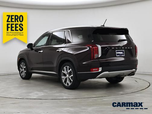 Burgundy 2020 Hyundai PALISADE SEL