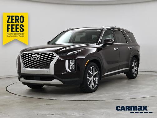 Burgundy 2020 Hyundai PALISADE SEL