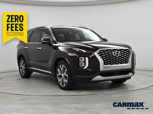 Burgundy 2020 Hyundai PALISADE SEL