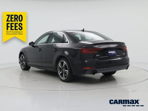 Black 2018 Audi A4 Premium Plus