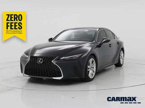 Black 2022 Lexus IS 300
