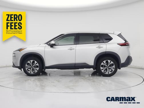 Silver 2021 Nissan Rogue SV