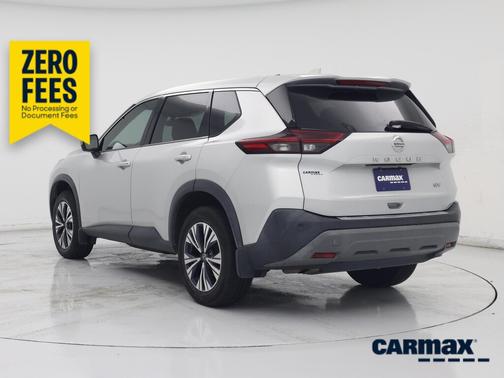 Silver 2021 Nissan Rogue SV