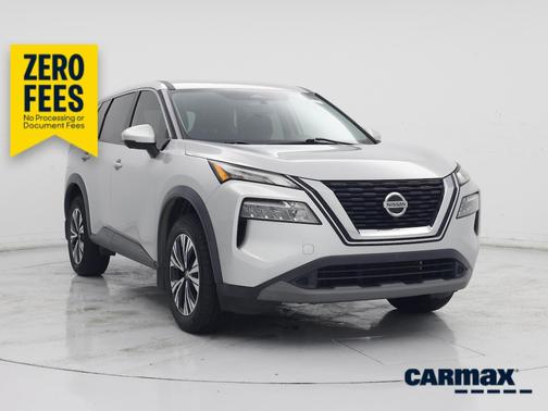 Silver 2021 Nissan Rogue SV