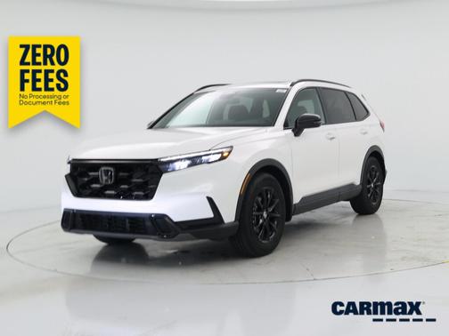 White 2026 Honda CR-V Hybrid Sport