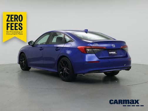 Blue 2023 Honda Civic Sport