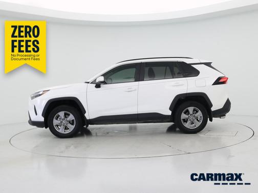 White 2025 Toyota RAV4 XLE