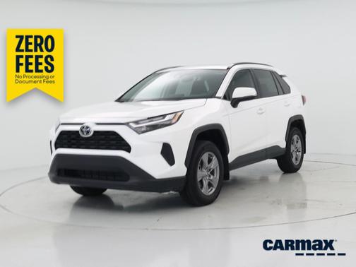 White 2025 Toyota RAV4 XLE