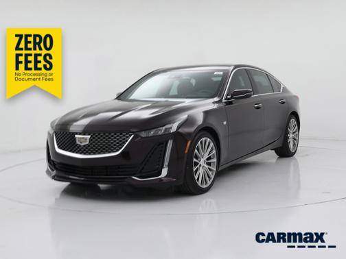 Burgundy 2020 Cadillac CT5 Premium Luxury