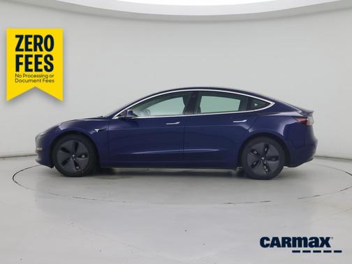 Blue 2019 Tesla Model 3 Long Range