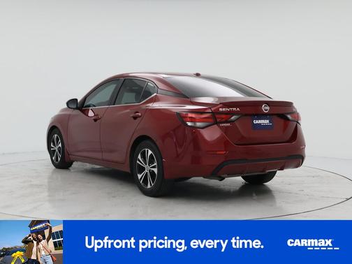 Red 2022 Nissan Sentra SV