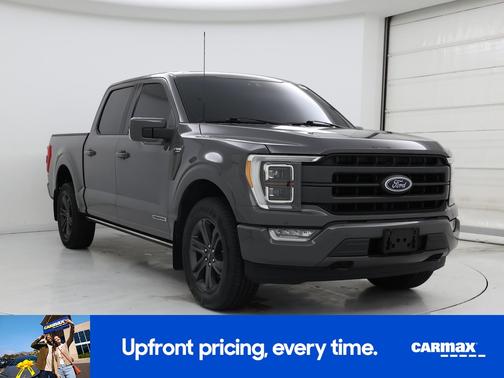 Gray 2021 Ford F-150 Lariat