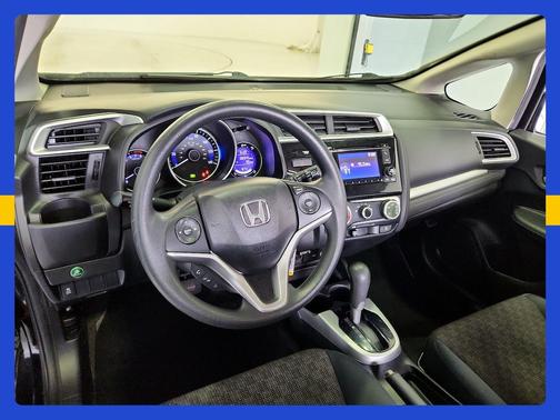Black 2016 Honda Fit LX