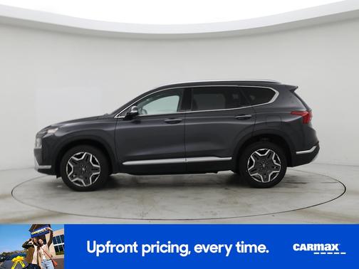 Gray 2023 Hyundai SANTA FE HEV SEL Premium