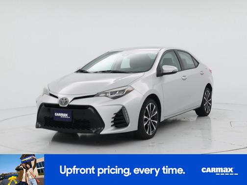 Silver 2017 Toyota Corolla XSE