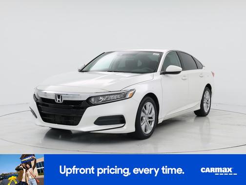 White 2018 Honda Accord LX