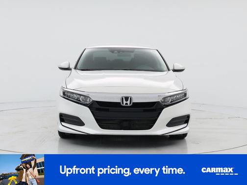 White 2018 Honda Accord LX
