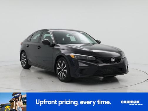Black 2023 Honda Civic EX-L