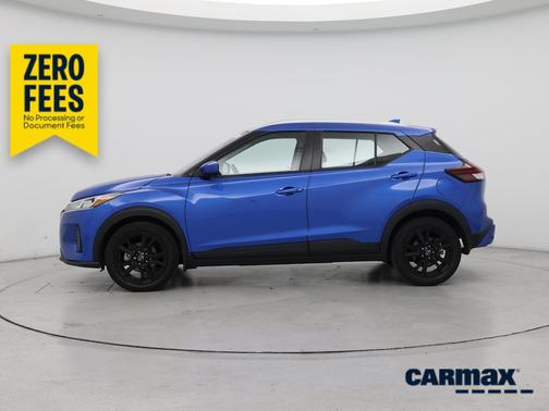Blue 2023 Nissan Kicks SV