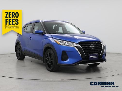 Blue 2023 Nissan Kicks SV
