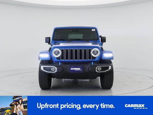 Blue 2024 Jeep Wrangler 4xe Sahara