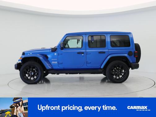 Blue 2024 Jeep Wrangler 4xe Sahara