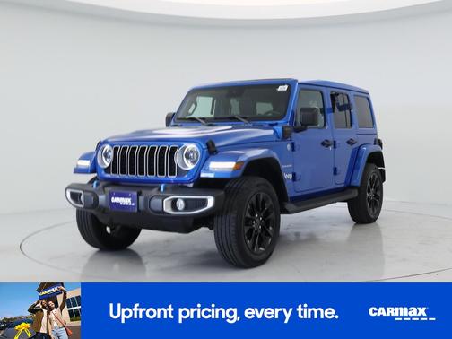 Blue 2024 Jeep Wrangler 4xe Sahara