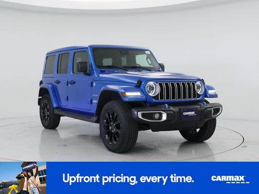 Blue 2024 Jeep Wrangler 4xe Sahara