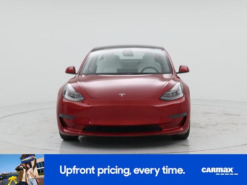 Red 2023 Tesla Model 3