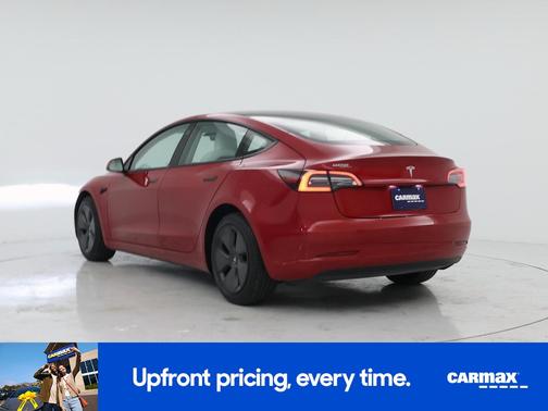 Red 2023 Tesla Model 3