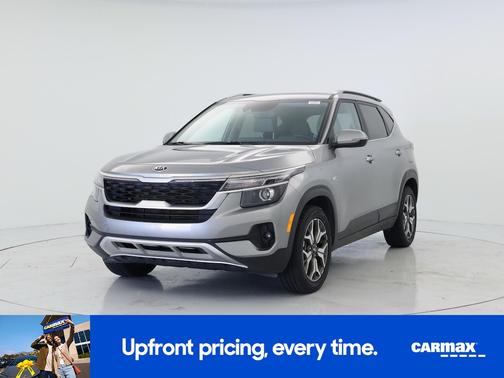 Gray 2021 Kia Seltos EX
