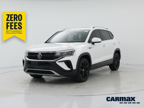 White 2022 Volkswagen Taos SE