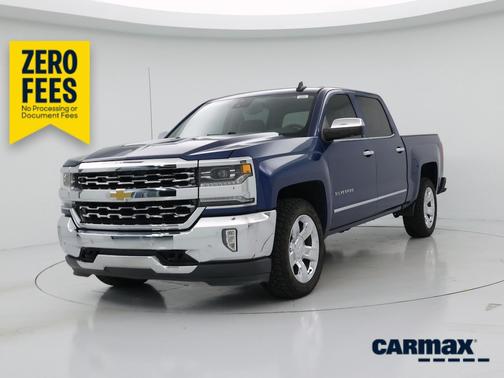 Blue 2017 Chevrolet Silverado 1500 LTZ