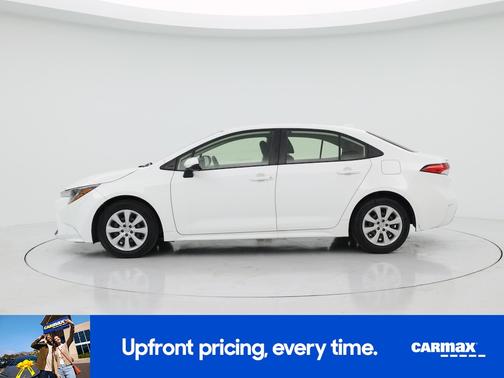 White 2022 Toyota Corolla LE