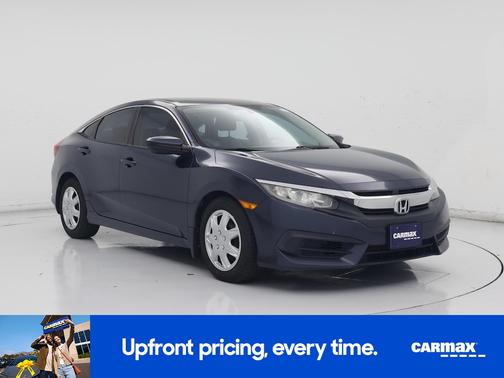 Blue 2017 Honda Civic LX