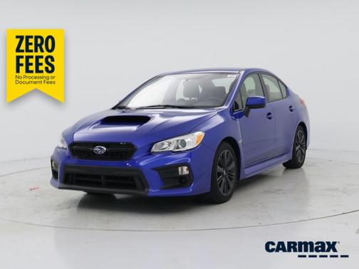 Blue 2021 Subaru WRX