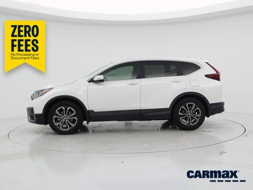 White 2020 Honda CR-V EX-L